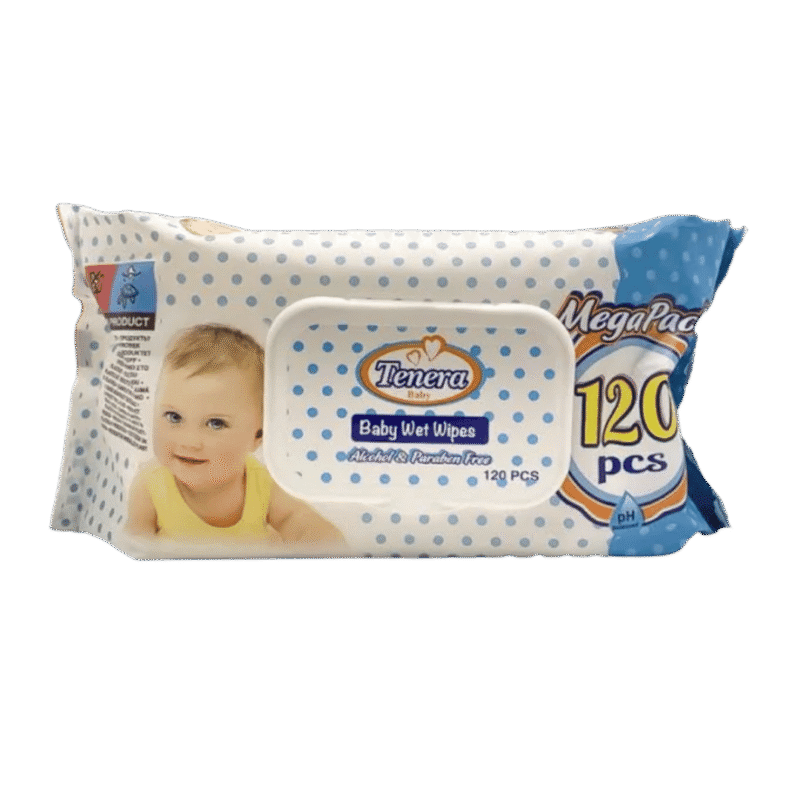 Tenera Wipes 120 Pack