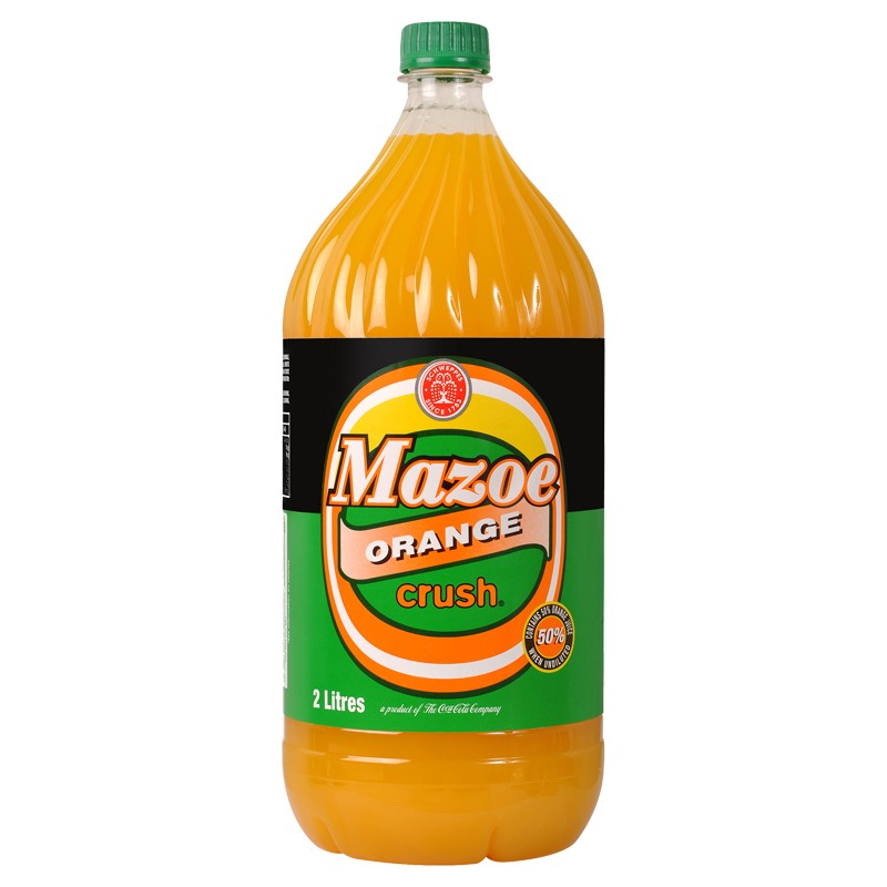 MAZOE ORANGE LESS SUGAR 2L